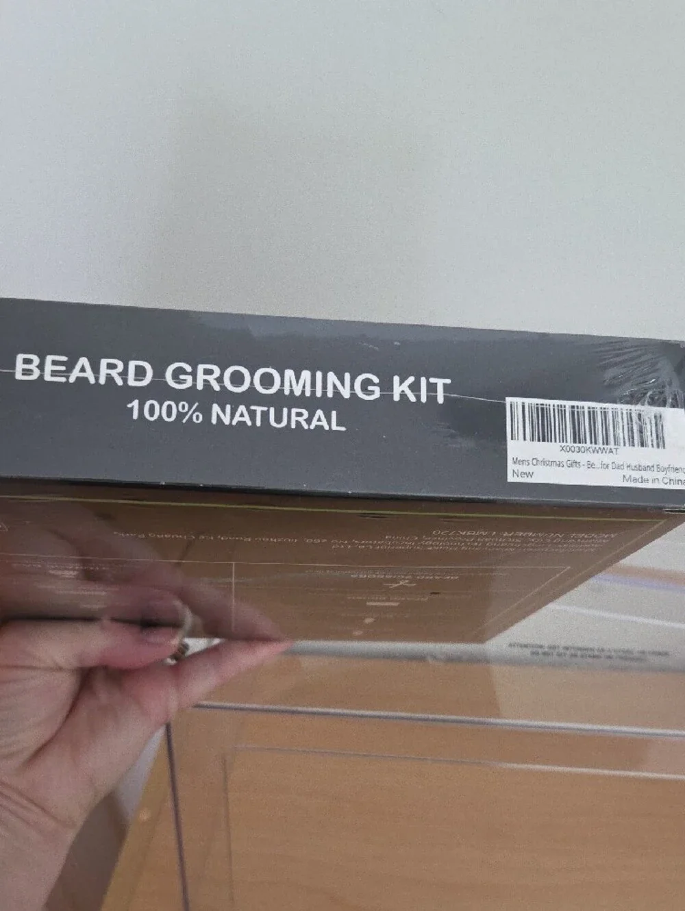 Men’s Beard Grooming Kit - NWT, 8 Piece Set